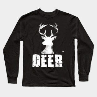 Retro Deer Long Sleeve T-Shirt